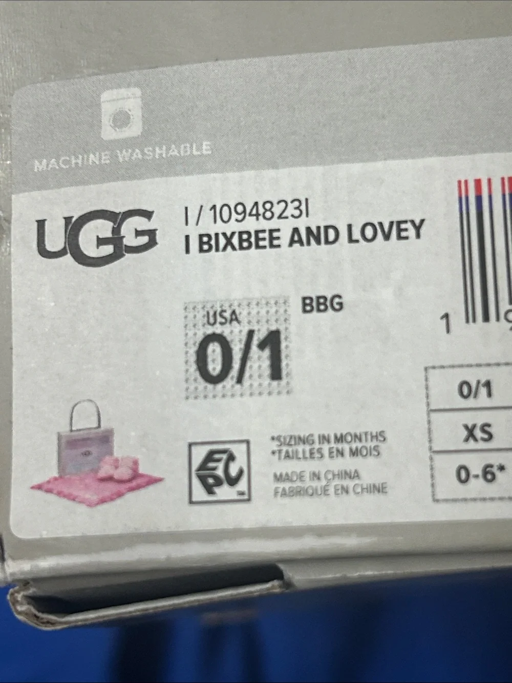 UGG Kids Pink Fuzzy Booties